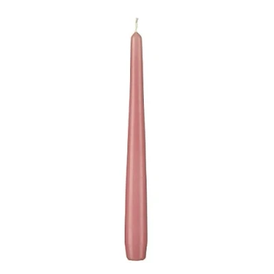 Abbildung von Kopschitz Kerzen Spitzkerze Spitzkerzen Altrosa 240 x Ø 23 mm, 12 Stück