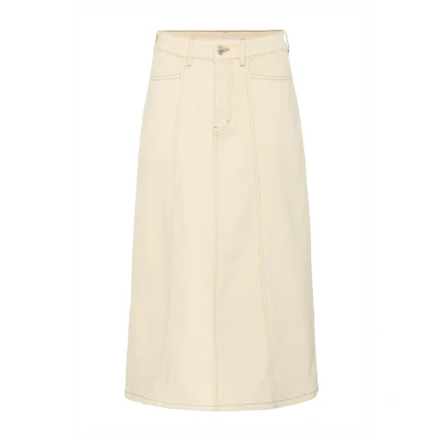 Abbildung von Inwear Alinienrock, Damen, Größe: 36, Creme white