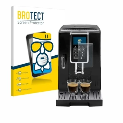 Abbildung von BROTECT Entspiegelungs Schutzglas für DeLonghi Dinamica ECAM350.55 Schutz Folie Panzerfolie Glas Matt [Extrem Kratzfest 9H, Anti Reflex]