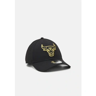 Abbildung von New Era Los Angeles Lakers Metallic Logo Black 9Forty Adjustable Cap One Size