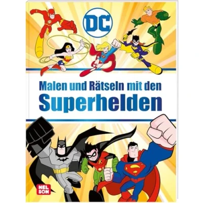 Abbildung von DC Superhelden: Malen und Rätseln mit den Labyrinthe, Suchbilder Malaufgaben für Kinder ab 4 Jahren (DC Universum)