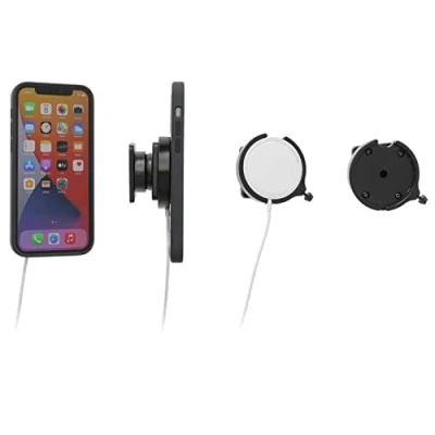 Abbildung von Brodit Gerätehalter 216173 Made IN Sweden für Smartphones Apple iPhone 12, 12 Pro, Pro Max, Mini, schwarz, 875271