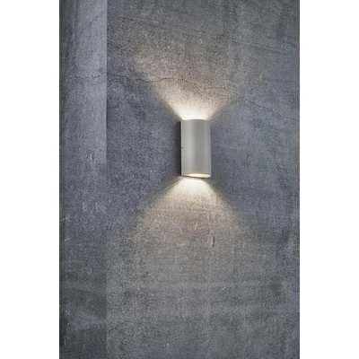 Abbildung von Nordlux LED Wandleuchte &quot;Rold Round&quot;, 5 Jahre Garantie, Inkl. 2 x Watt