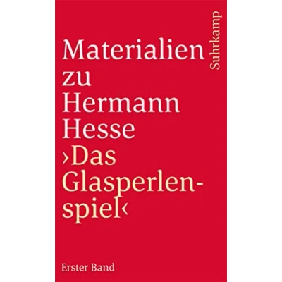 Abbildung von Suhrkamp Taschenbücher, Nr.80, Materialien zu Hermann Hesse &#039;Das Glasperlenspiel&#039;: Erster Band (suhrkamp taschenbuch)