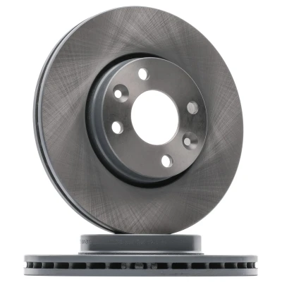 Abbildung von BLUE PRINT ADN143112 Bremsscheibe Vorderachse 260 22 4 100 innenbelüftet beschichtet RENAULT: Modus / Grand Modus, CLIO III Grandtour, 3