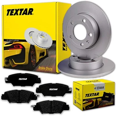 Abbildung von TEXTAR BREMSSCHEIBEN 303mm + BELÄGE HINTEN CX 5 KE KF ab Baujahr 2014