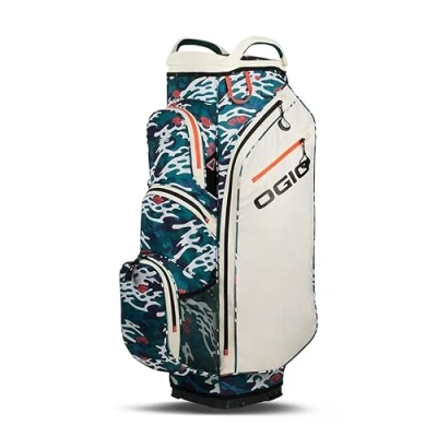 Abbildung von All Elements Silencer Wasserdichte Golftasche Cartbag Wave Camo