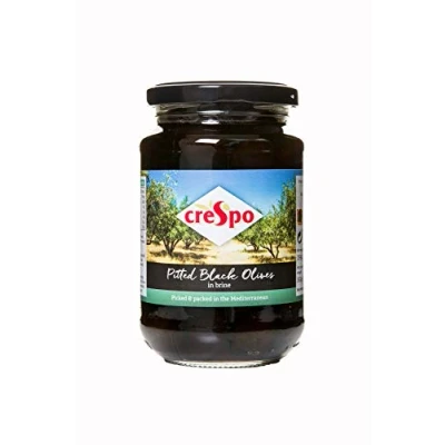 Abbildung von Crespo Pitted Black Olives In Brine 354g