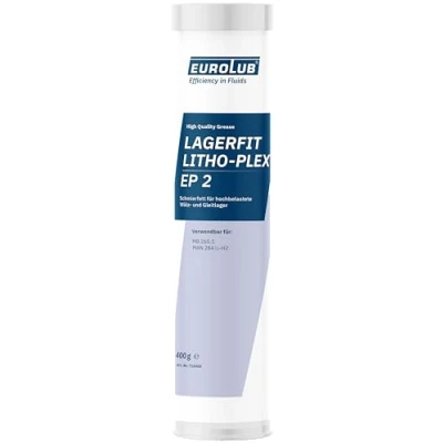 Abbildung von EUROLUB Lagerfit Litho Plex EP 2 Schmierfett, 400 g