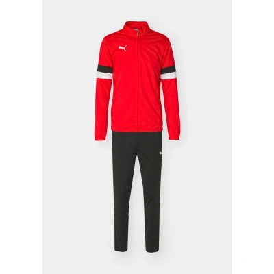 Abbildung von Puma Teamrise Tracksuit Trainingsanzug, Herren, Größe: Small, Red/black