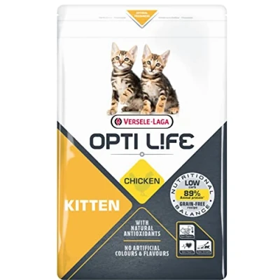 Abbildung von Opti Life Cat Kitten Huhn Katzenfutter 2.5 kg...