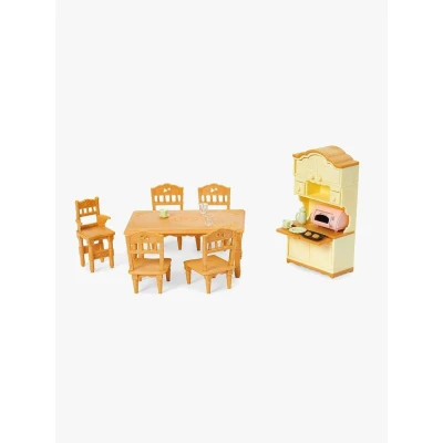 Abbildung von Sylvanian Families Puppenhausmöbel Esszimmer