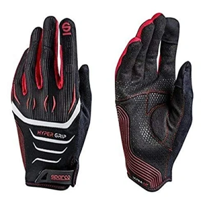 Abbildung von Sparco 002094NRRS11 Handschuhe Hyper Größe 11 Schwarz/R