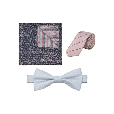 Abbildung von Jack &amp; Jones Jacrilo Summer Giftbox SET Unisex Fliege, Größe: One Size, Prism pink/flower/bowtie