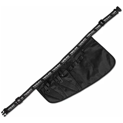 Abbildung von Termix Evolution professionelle Friseurwerkzeugtasche. Alles griffbereit. Ideal zum Aufbewahren aller Friseurutensilien und produkte Große, Black Set
