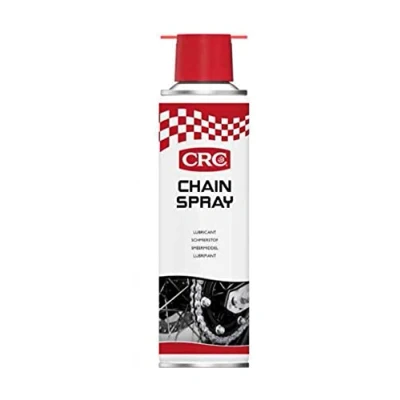 Abbildung von CRC 33017 AC Chain Spray Kettenschmiermittel, feuchtigkeitsbeständig, 250 ml