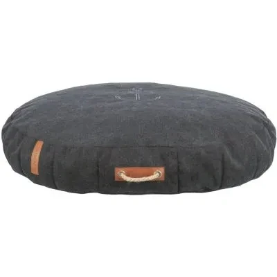 Abbildung von BE NORDIC Kissen Föhr, oval 120 x 85 cm / Schwarz