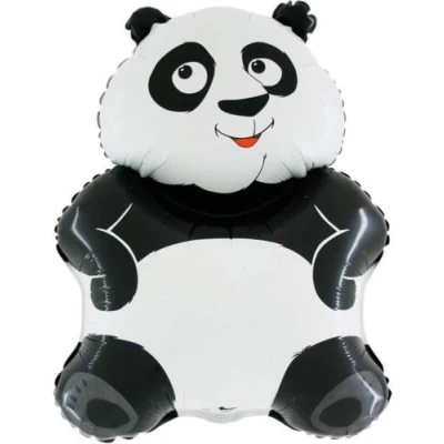 Abbildung von Ballonim® Pandabär ca. 80cm Luftballons Folienballon Party DekorationGeburtstag