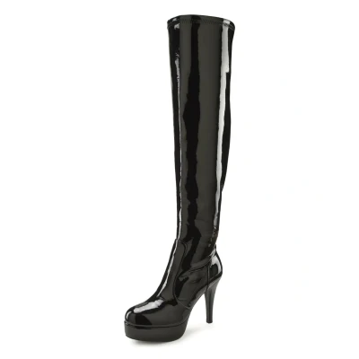 Abbildung von Lascana High Heel Stiefel, Damen, Größe: 36, Schwarz Schuhe