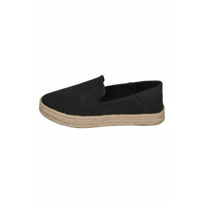 Abbildung von TOMS Espadrille, Damen, Größe: 37.5, Black heavy twill Schuhe