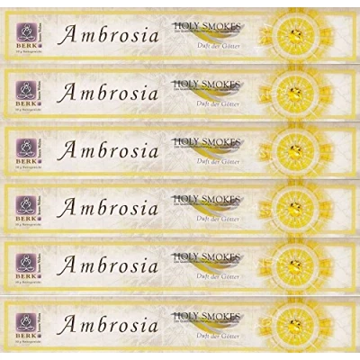 Abbildung von BERK Räucherstäbchen Ambrosia Duft der Götter 6 Packungen