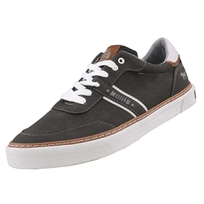 Abbildung von Mustang Sneaker low, Herren, Größe: 43, Dunkelgrau Schuhe