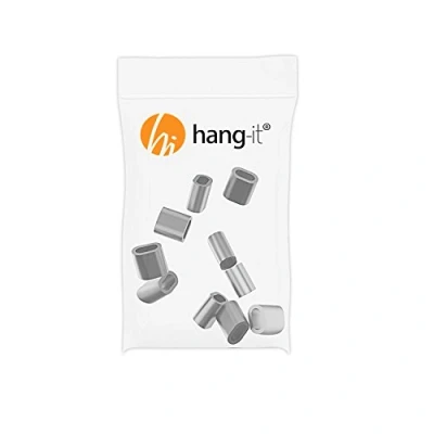 Abbildung von hang it 10 x Pressöse für 2 mm Ø Perlonseile oder Stahlseile