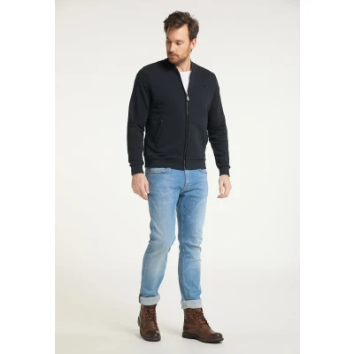 Abbildung von DREIMASTER Vintage Herren Sweatjacke S / Schwarz 85 % Baumwolle 15 Polyester