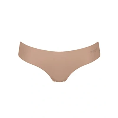 Abbildung von sloggi Damen Zero Microfibre 2.0 Hipstring 2p Underwear, Cameo Brown, L EU