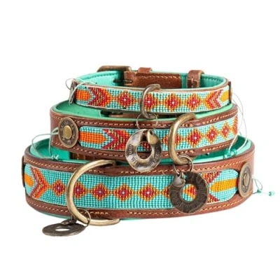 Abbildung von Dwam Halsband Paddy Lee Trkis Hundehalsband 38 47 x 4 cm...