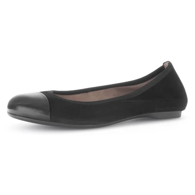 Abbildung von Gabor Klassischer Ballerina, Damen, Größe: 39, Schwarz Schuhe