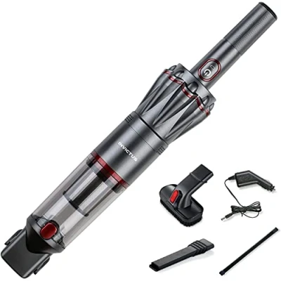 Abbildung von Genius Handstaubsauger Invictus One 1.0, 12 TLG grau Handsauger beutellos &amp; kabellos mit 11000PA