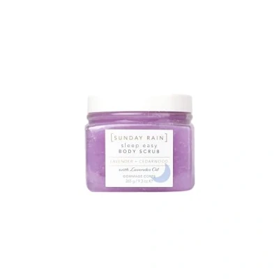 Abbildung von Sunday Rain Sleep Easy Polier Körperpeeling für trockene Haut, beruhigender Lavendelduft, vegan und tierversuchsfrei, 265 g