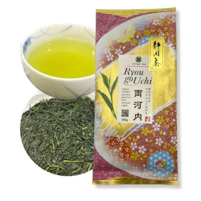 Abbildung von Ryogouchi grüner Tee, japanischer Sencha Premium Tee Frisch gepflückter aus der Ernte 2024, gepflückt am Hachijuhachiya Tag, Shizuoka, Japan (50g)