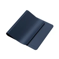 Abbildung von SATECHI Öko Leder Deskmate 23&quot; x 12.2&quot; Schreibtischunterlage &amp; Schutz Sicher für lackierte Holzoberflächen (Blau)