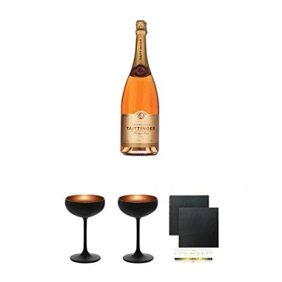 Abbildung von Taittinger Prestige Rosé Brut Champagner 1,5 Liter Magnum Geschenkset