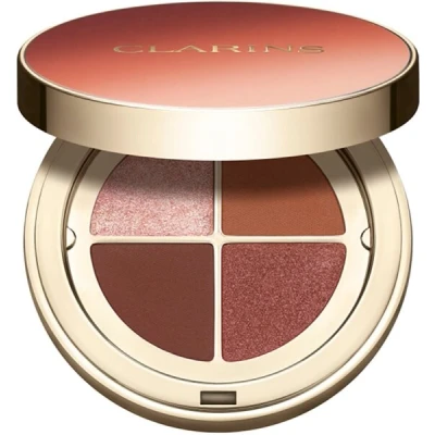 Abbildung von Clarins Lidschatten Ombre 4 Eyeshadows Intense &amp; Long Lasting 03 Flame Gradation