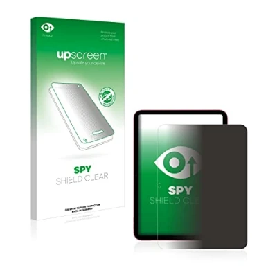 Abbildung von upscreen Anti Spy Blickschutzfolie für Apple iPad 10.9&quot; 2022 WiFi (Hochformat, 10. Gen.) Privacy Displayschutz Folie [Blaulichtfilter]