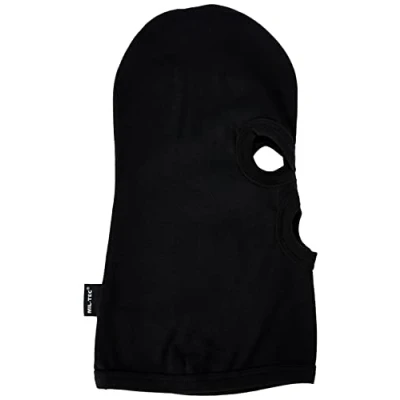 Abbildung von Mil Tec Unisex Feinripp Sturmhaube, Schwarz, One Size