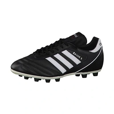 Abbildung von adidas Performance Fussballschuhe Kaiser 5 LIGA Fußballschuh Nocken, Herren, Größe: 40, Black/running white/rot Schuhe