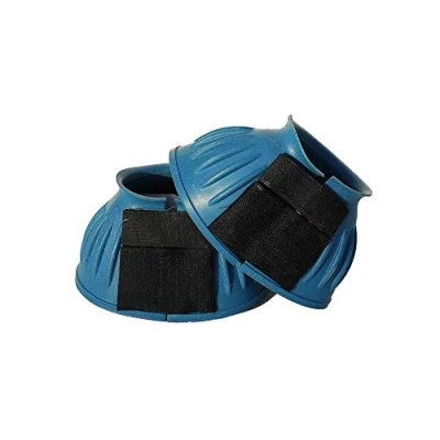 Abbildung von Rhinegold 0 Velcro Over Reach Boots Medium Turquoise Hufglocken, türkis, m