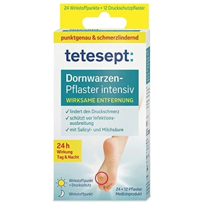 Abbildung von Tetesept Dornwarzen pflaster Intensiv 12 St