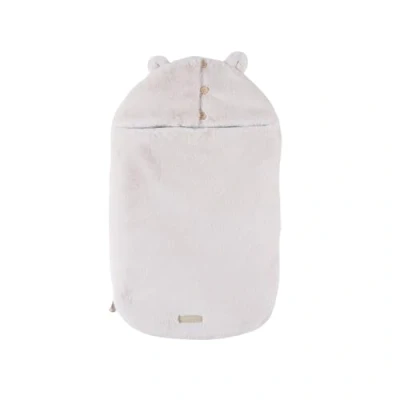 Abbildung von NOUKIE&#039;S Einschlagdecke Sherpa &amp; Jersey Sand Mix Match für Autositz, Kinderwagen