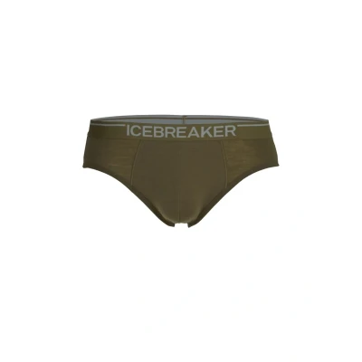 Abbildung von Icebreaker Merino Anatomica Briefs BLACK/MONSOON Slip Loden, Herren, Größe: XL, Loden