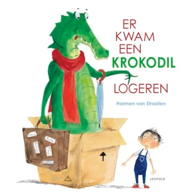 Abbildung von Er kwam een krokodil logeren (Grappige en ondeugende rijmprentenboeken)