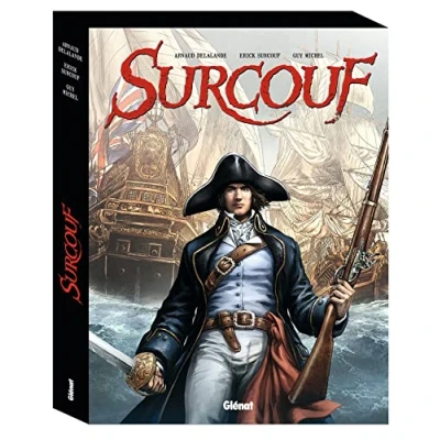 Abbildung von Surcouf Coffret Tomes 01 à 04: Tome 1, La naissance d&#039;une légende ; 2, le tigre des mers 3, roi corsaires Par delà toutes les