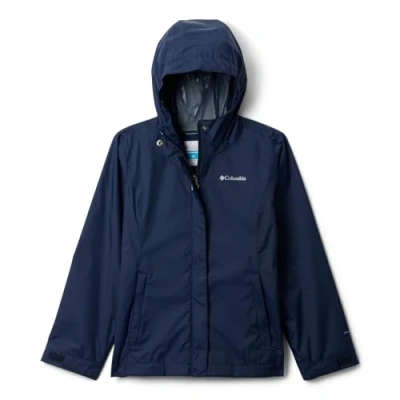 Abbildung von Columbia Youth Girls Arcadia 2 Jacket, Waterproof Rain Collegiate Navy, M
