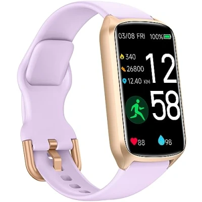 Abbildung von Fitness Tracker Fitnessuhr Damen Herren, bis zu 7 Tage Akkulaufzeit, 20+ Trainningsmodi, SpO2 Tracking, Schlafüberwachung, Herzfrequenzmessung, Schrittzähler, 5ATM Wasserdicht Aktivitätstracker