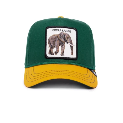 Abbildung von Goorin Bros Extra Large Elefant Verstellbare Snapback Cap, Größe: One Size, Grün