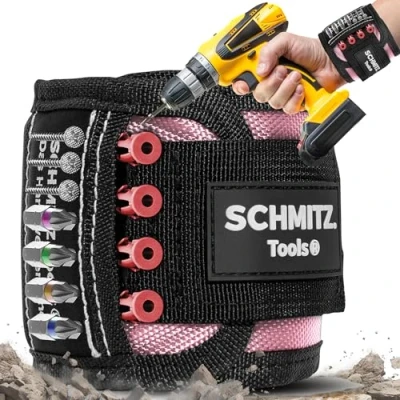 Abbildung von SCHMITZ.Tools Geschenke für Männer Magnetarmband Handwerker kleine Ostergeschenke Erwachsene Männergeschenke Ostern Geburtstagsgeschenk Gadget Vatertagsgeschenk Papa